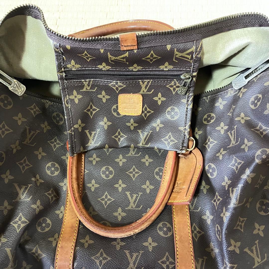 LOUIS VUITTON キーポル50モノグラムボストンバッグ旅行大容量メンズ