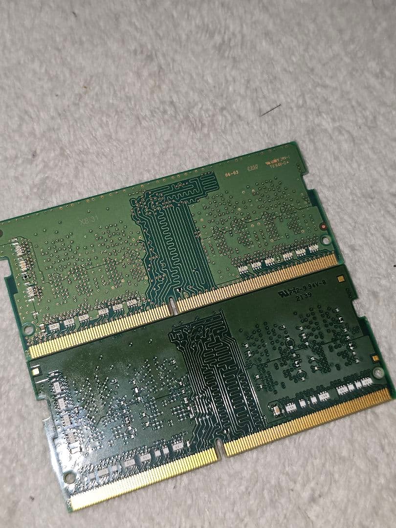 ジャンク扱い　DDR4 3200 8GB ×2 計 16GB