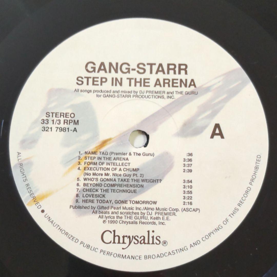 Gang Starr / Step In The Arena【UK再発盤】