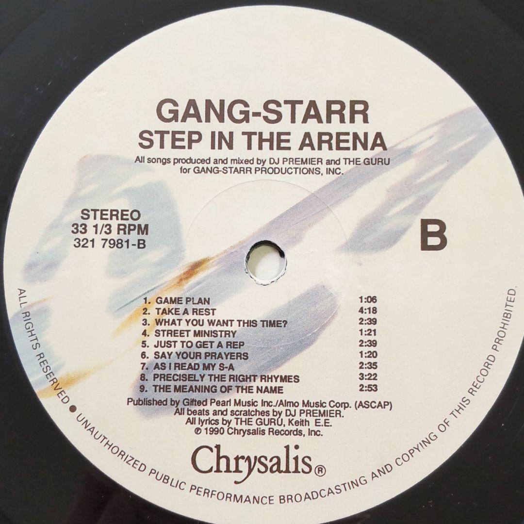 Gang Starr / Step In The Arena【UK再発盤】