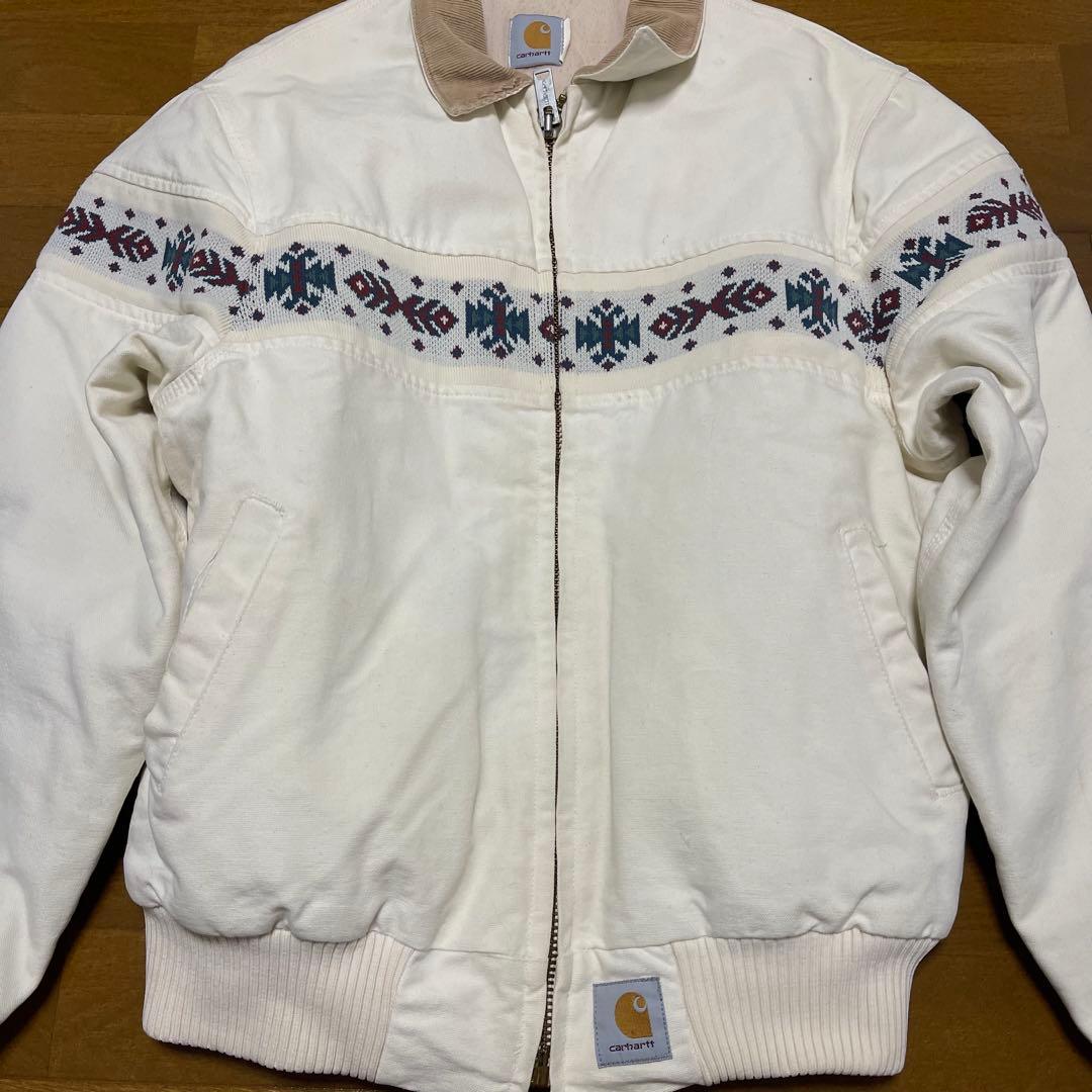 超希少カラー Carhartt カーハート サンタフェジャケット ネイティブ柄