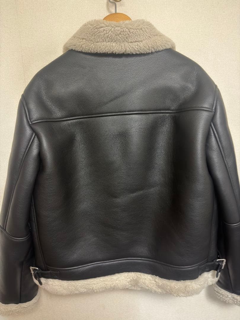 ZARA ダブルフェイス フェイクレザージャケット