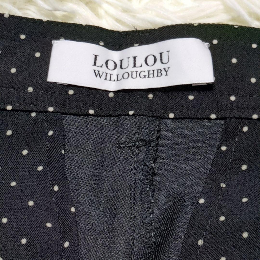 【美品】 ルルウィルビー SOLOデニムバギーパンツ 近年　アルアバイル