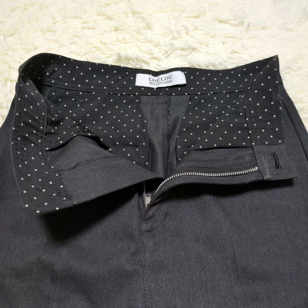 【美品】 ルルウィルビー SOLOデニムバギーパンツ 近年　アルアバイル