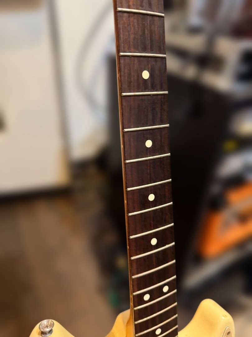 fender 特注ギター　ショートスケール　マッチングヘッド