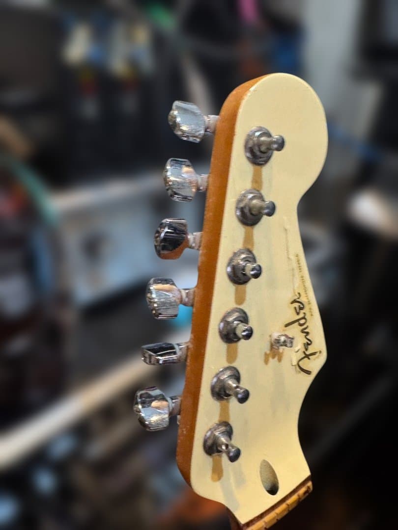 fender 特注ギター　ショートスケール　マッチングヘッド