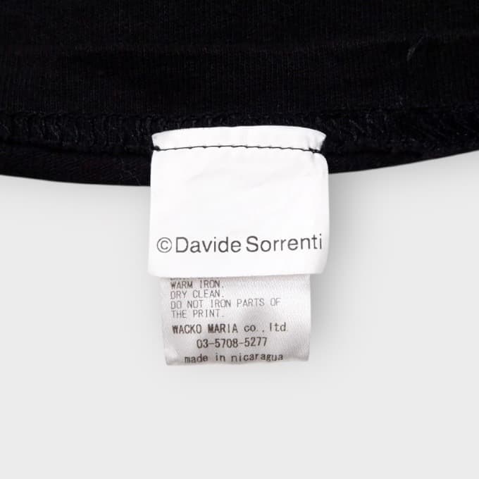 WACKO MARIA【DAVIDE SORRENTI】