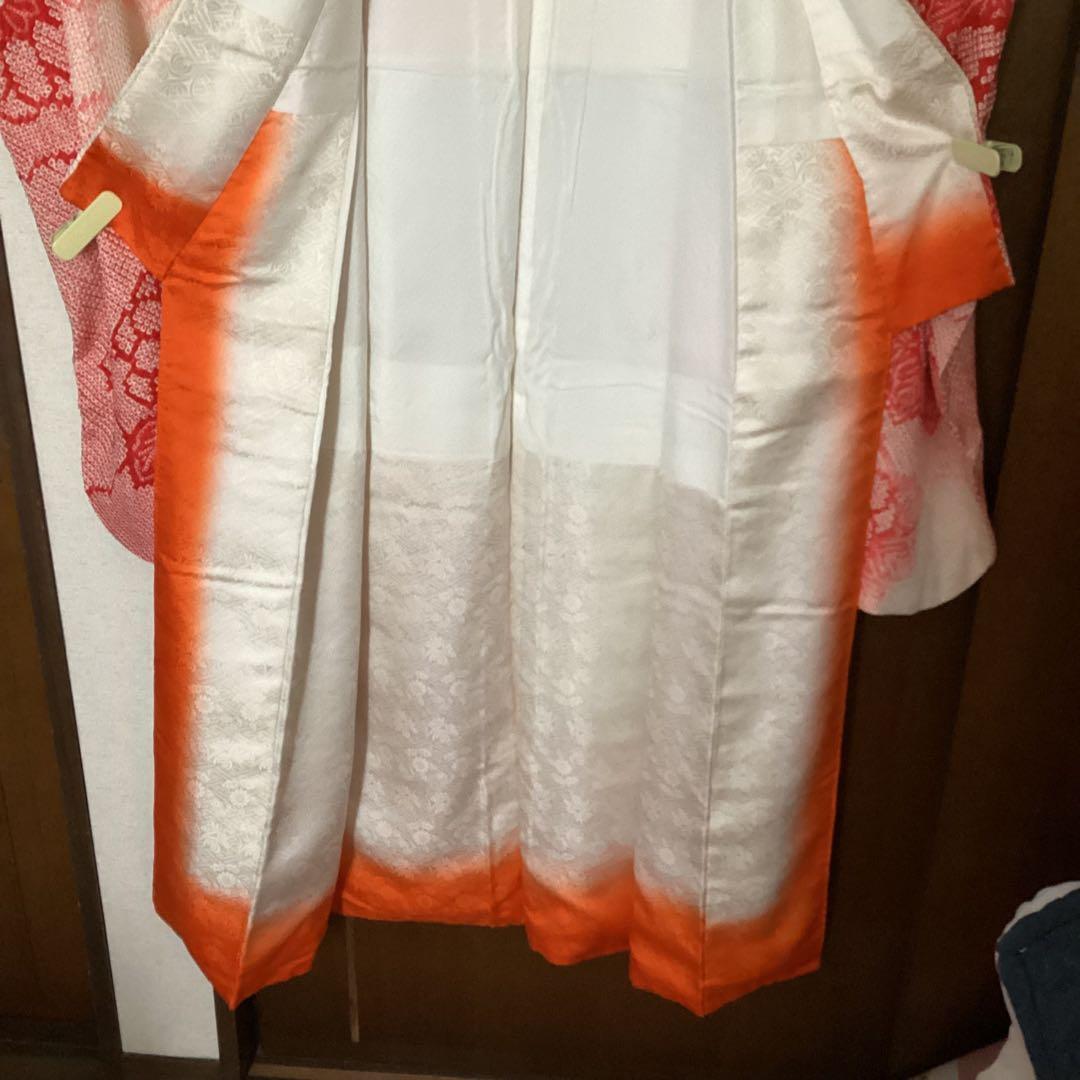 未使用　藤娘きぬたや総絞りの振り袖
