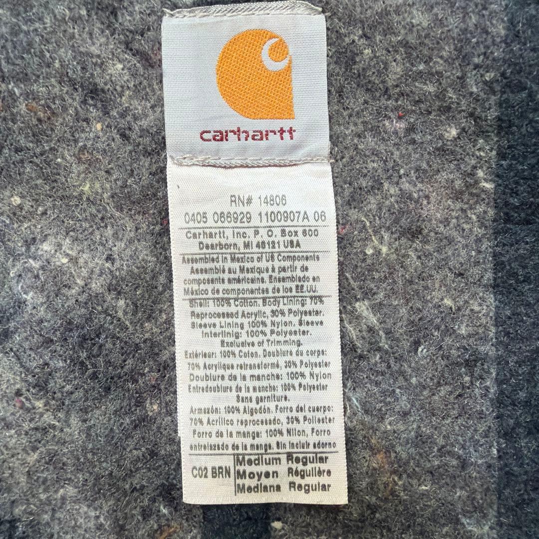 【Carhartt カーハート】チョアコート L相当 ブラウン 古着