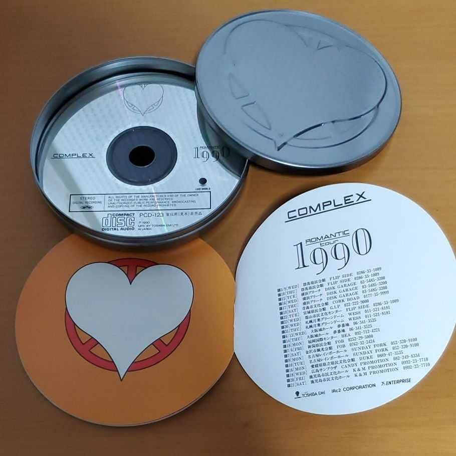 COMPLEX 非売品CD プロモーション版