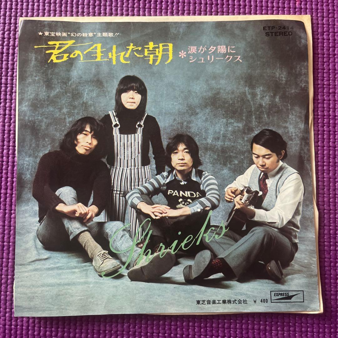 レア⭐︎見本盤 シュリークス「君の生まれた朝」～幻の殺意　イルカ 非売品