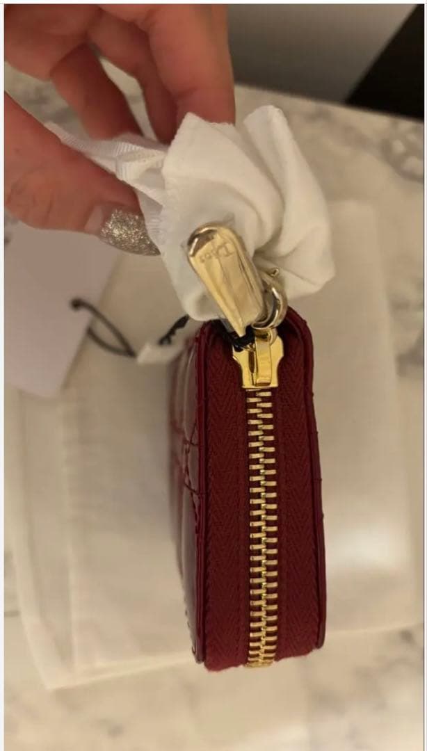 Dior 財布 ミディアムウォレット レッド 赤 新品未使用