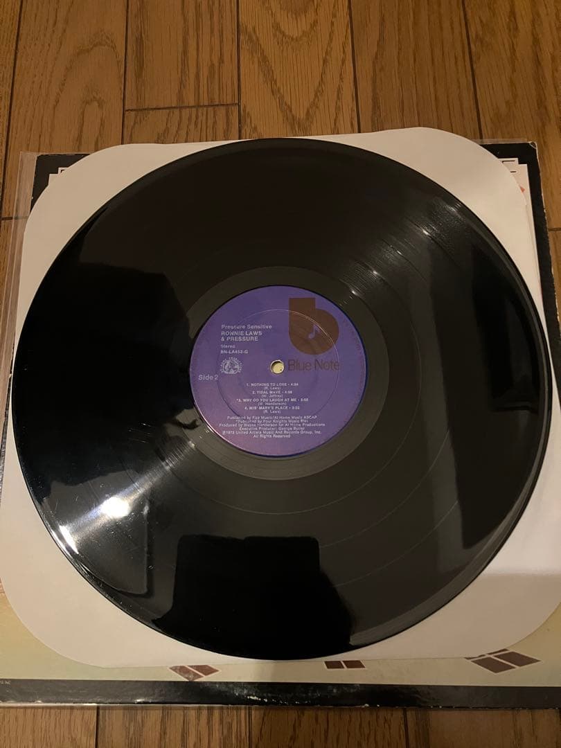洋楽 ronnie laws / pressure sensitive