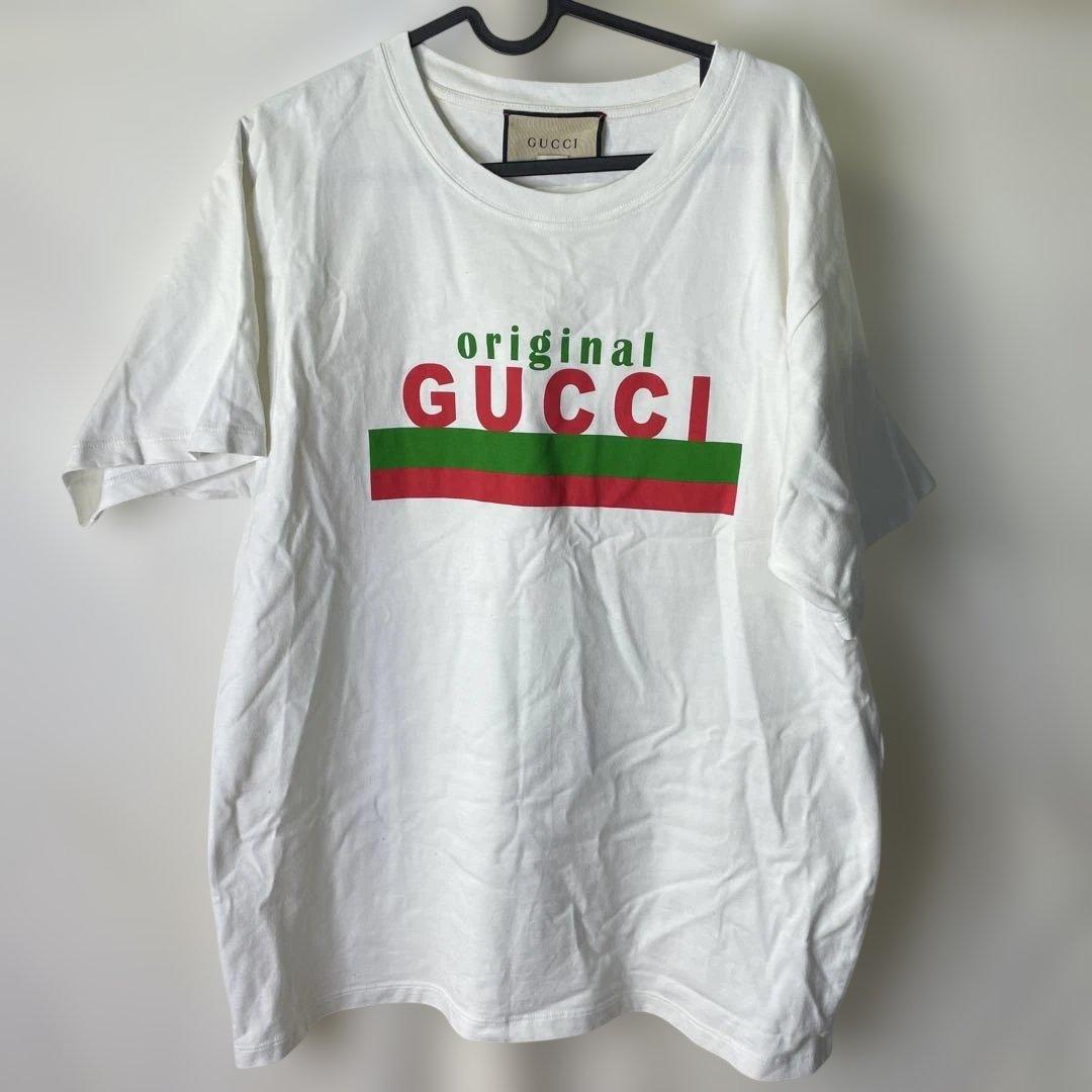【ry/3.7/12】GUCCI original Tシャツ ホワイト XS