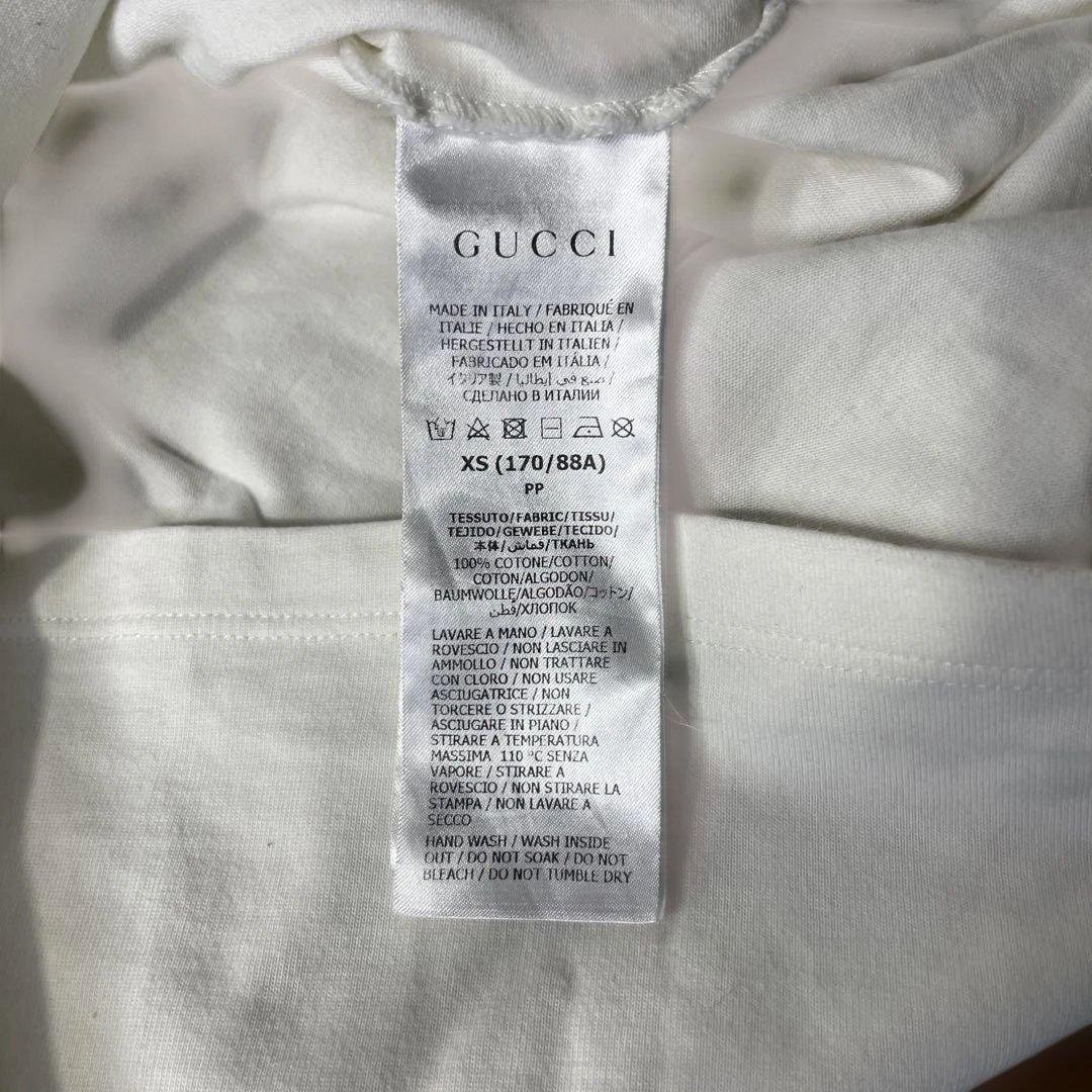 【ry/3.7/12】GUCCI original Tシャツ ホワイト XS