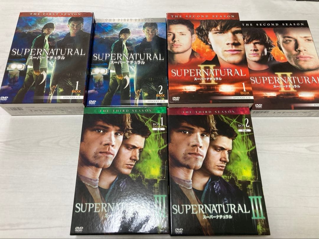 SUPERNATURAL DVD Blu-ray コンプリートボックス　セット