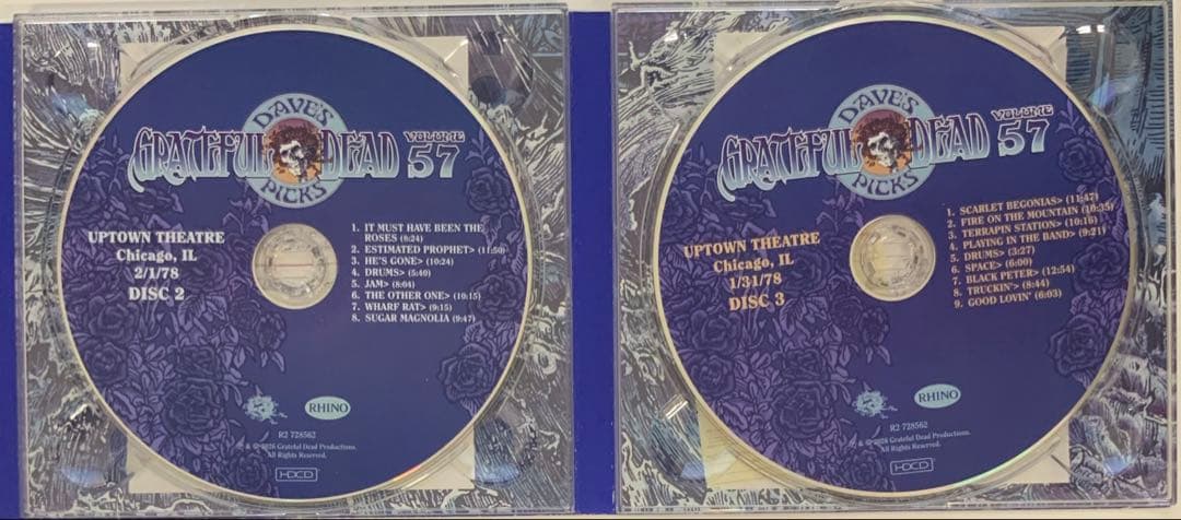 美品3CD Dave's Picks Vol. 57 Grateful Dead