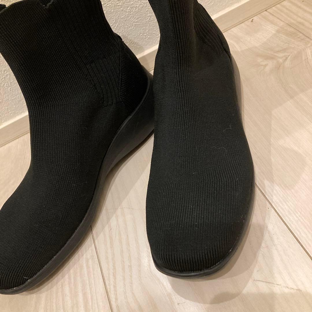 steppi ステッピ ブーツ ニットブーツ 防水　24cm