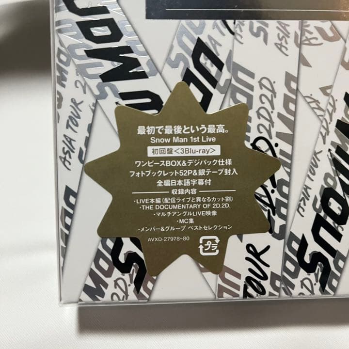 Man ASIA TOUR 2D.2D. 初回盤　Blu-ray