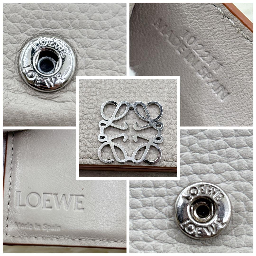 LOEWE アナグラム トライフォールド ウォレット 三つ折り財布