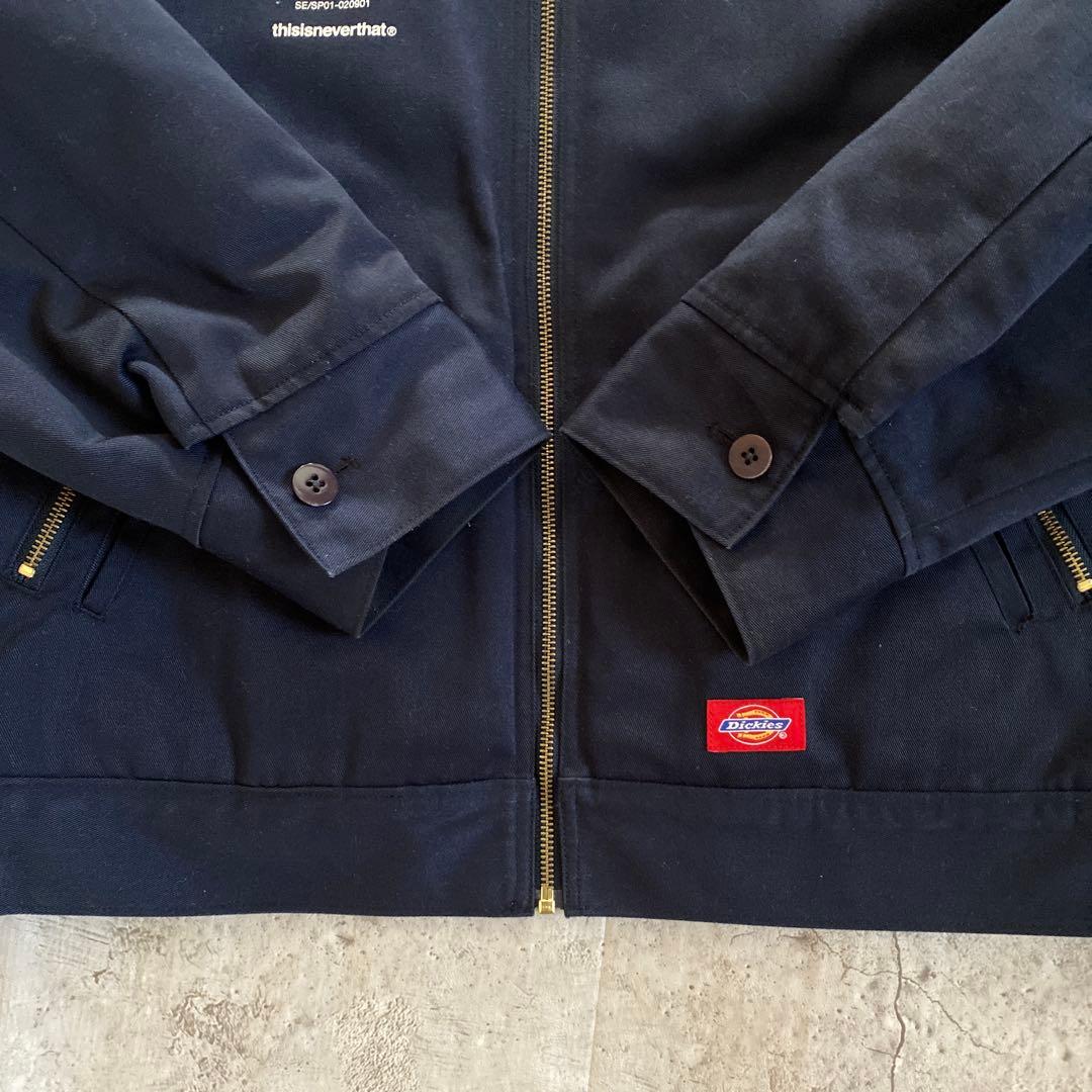 希少DICKIES × thisisneverthatコラボワークジャケット