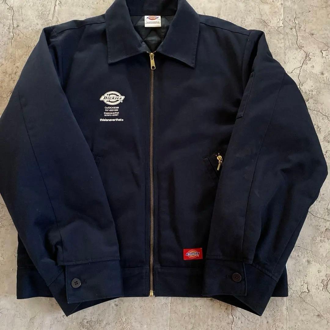 希少DICKIES × thisisneverthatコラボワークジャケット