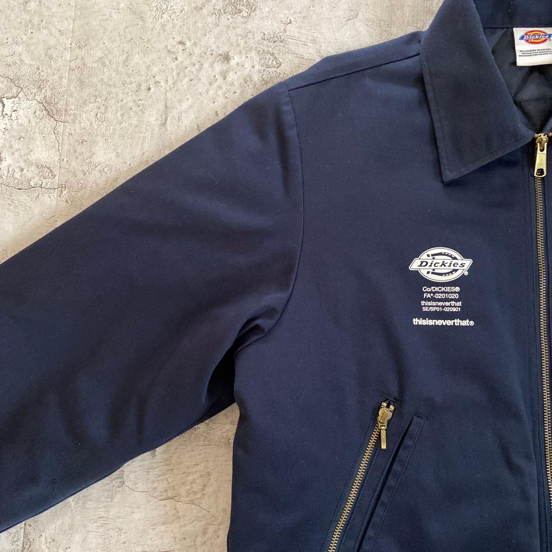 希少DICKIES × thisisneverthatコラボワークジャケット