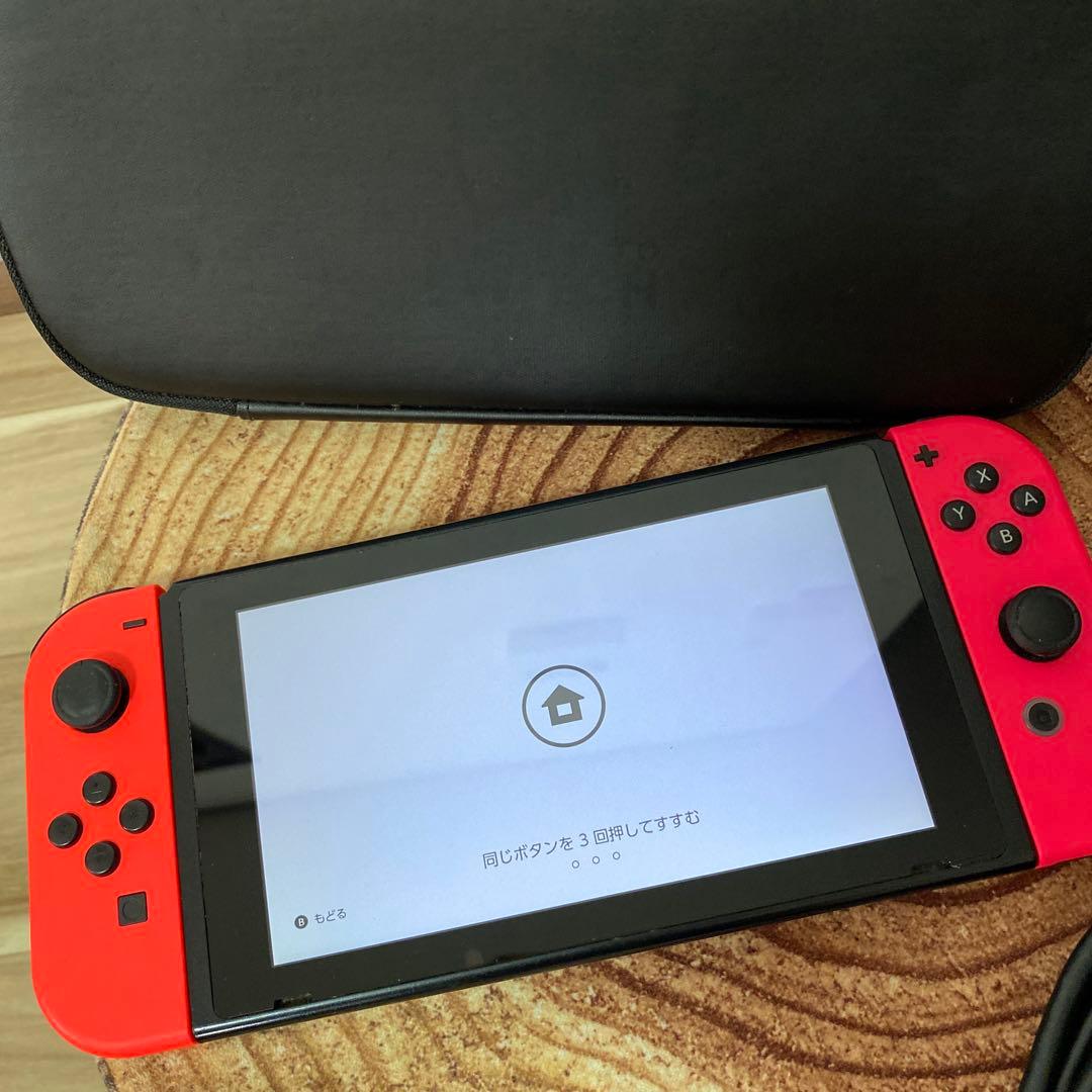 Nintendo Switch ニンテンドースイッチ本体RED/PNK 箱無し