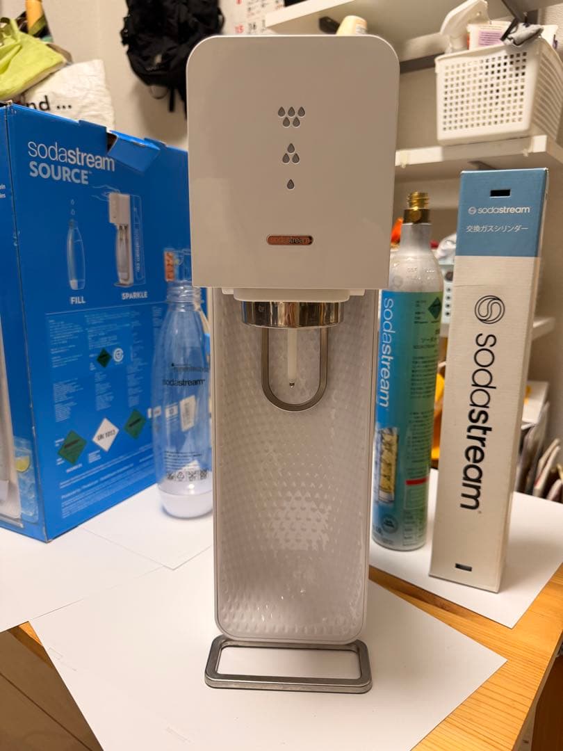 sodastream SOURCE 炭酸水メーカー ホワイト