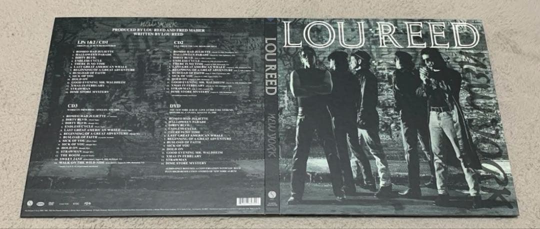 【CD&LP&DVD極美品】LOU REED／NEW YORK／DELUXE盤