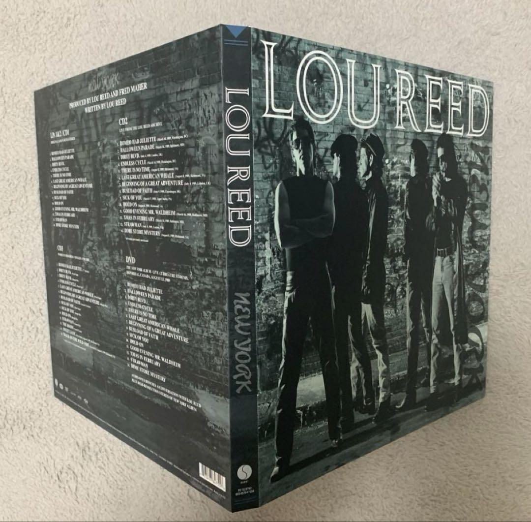 【CD&LP&DVD極美品】LOU REED／NEW YORK／DELUXE盤