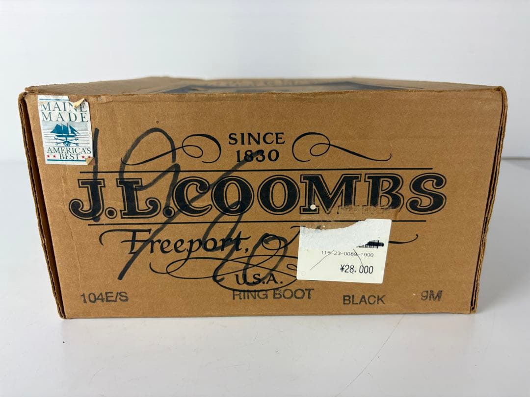 J.L.Coombs J.L クームス リングブーツ モカシンブーツ 26.5