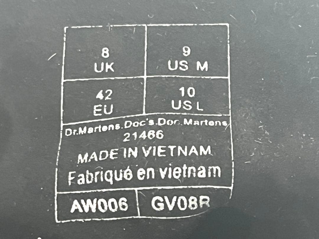f150 未使用　Dr.Martens 1460 8ホールブーツ　スウェード