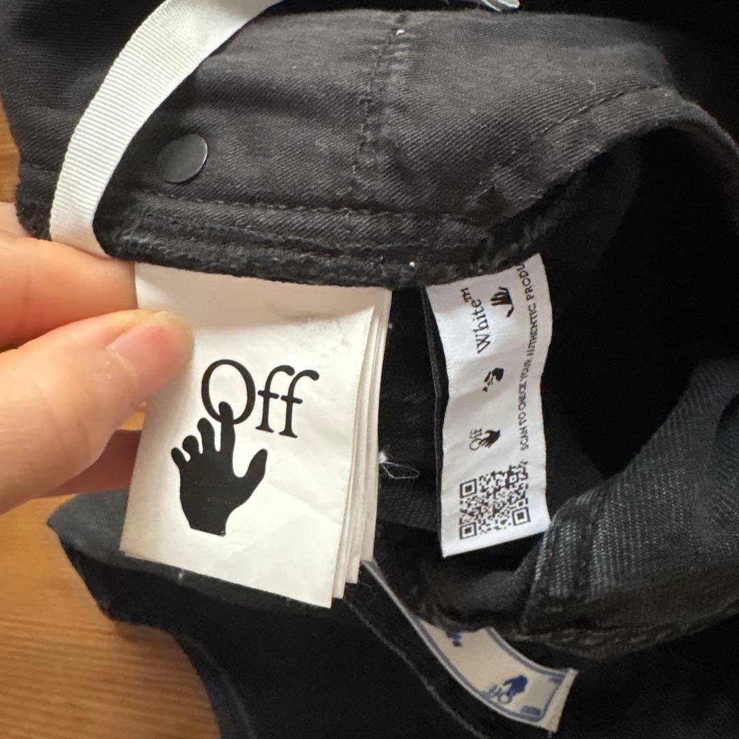 Off-White meteorカットアウトデニム