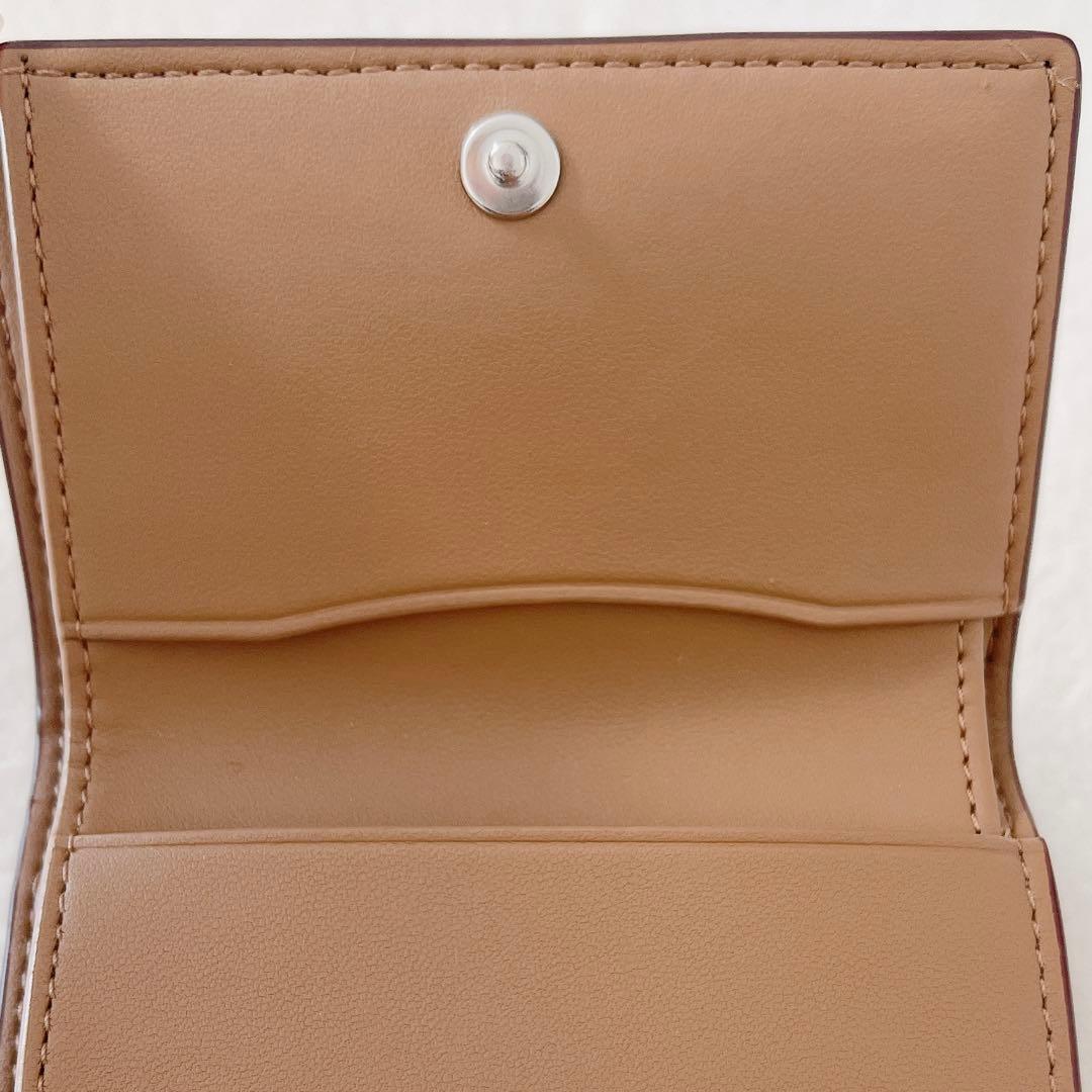 s*8様 最終処分【新品】COACH マイクロ ウォレット ミニ財布 CW804