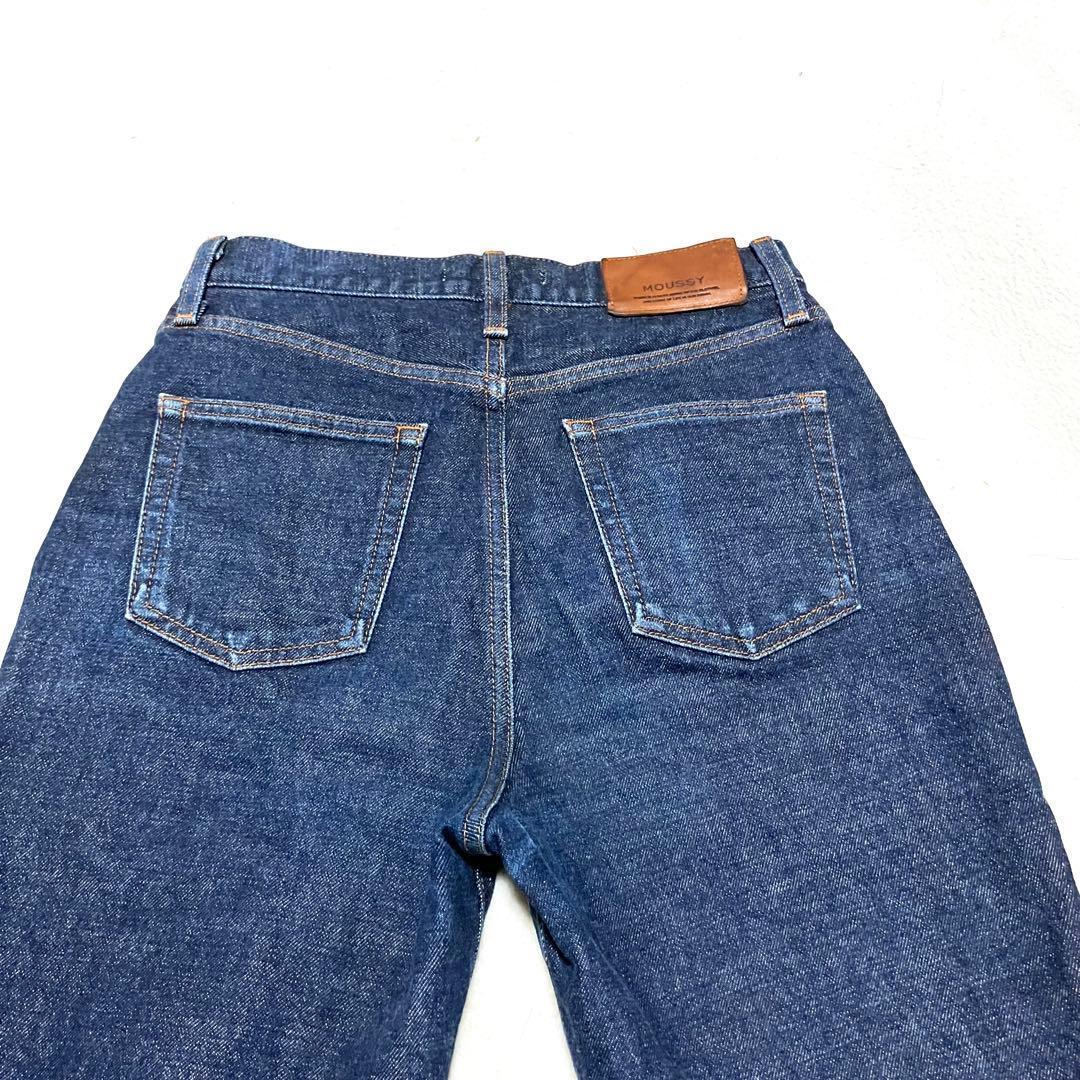 MOUSSY MVS FLARE 27 濃紺 ロング丈 フレア ブーツカット