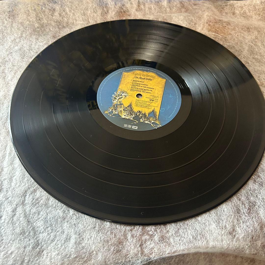 アイアン・メイデン Live After Death LPレコード