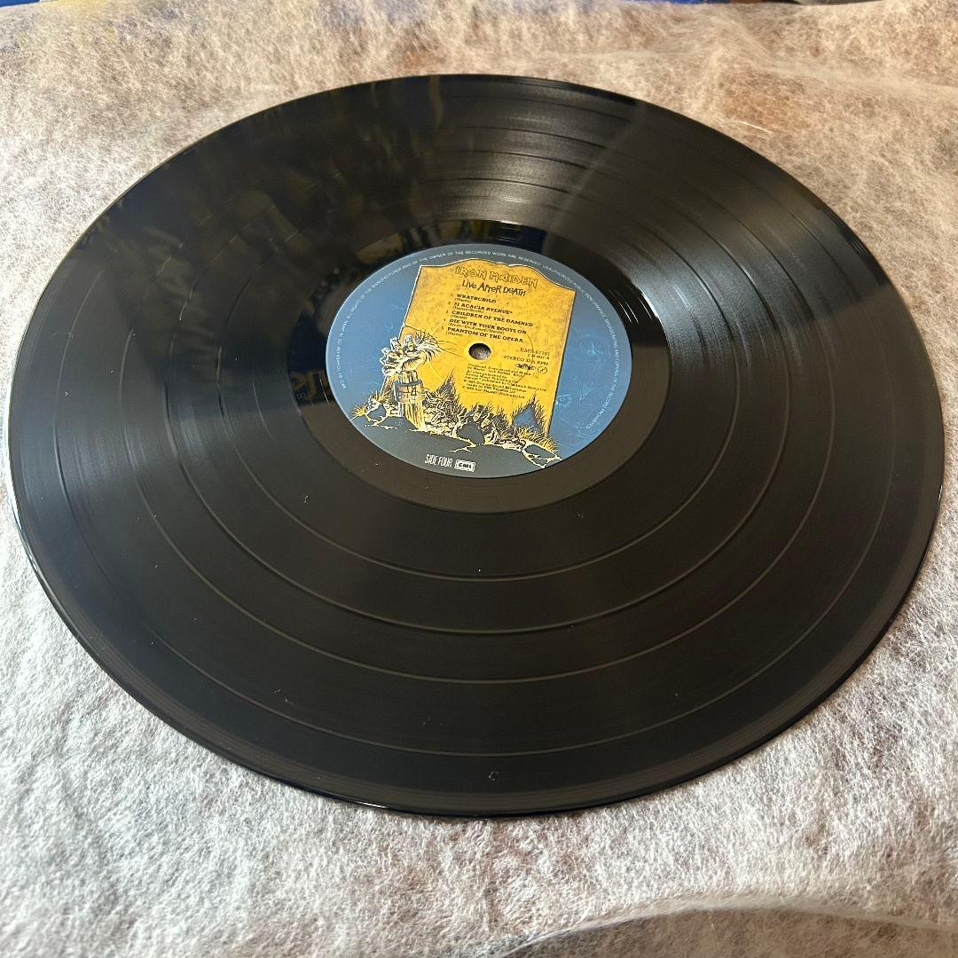 アイアン・メイデン Live After Death LPレコード
