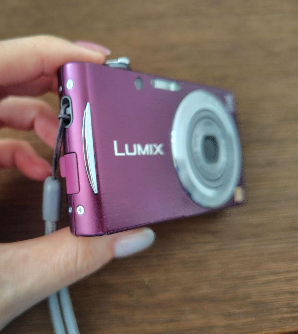 Panasonic DMC-FH5 LUMIX デジタルカメラ パープル