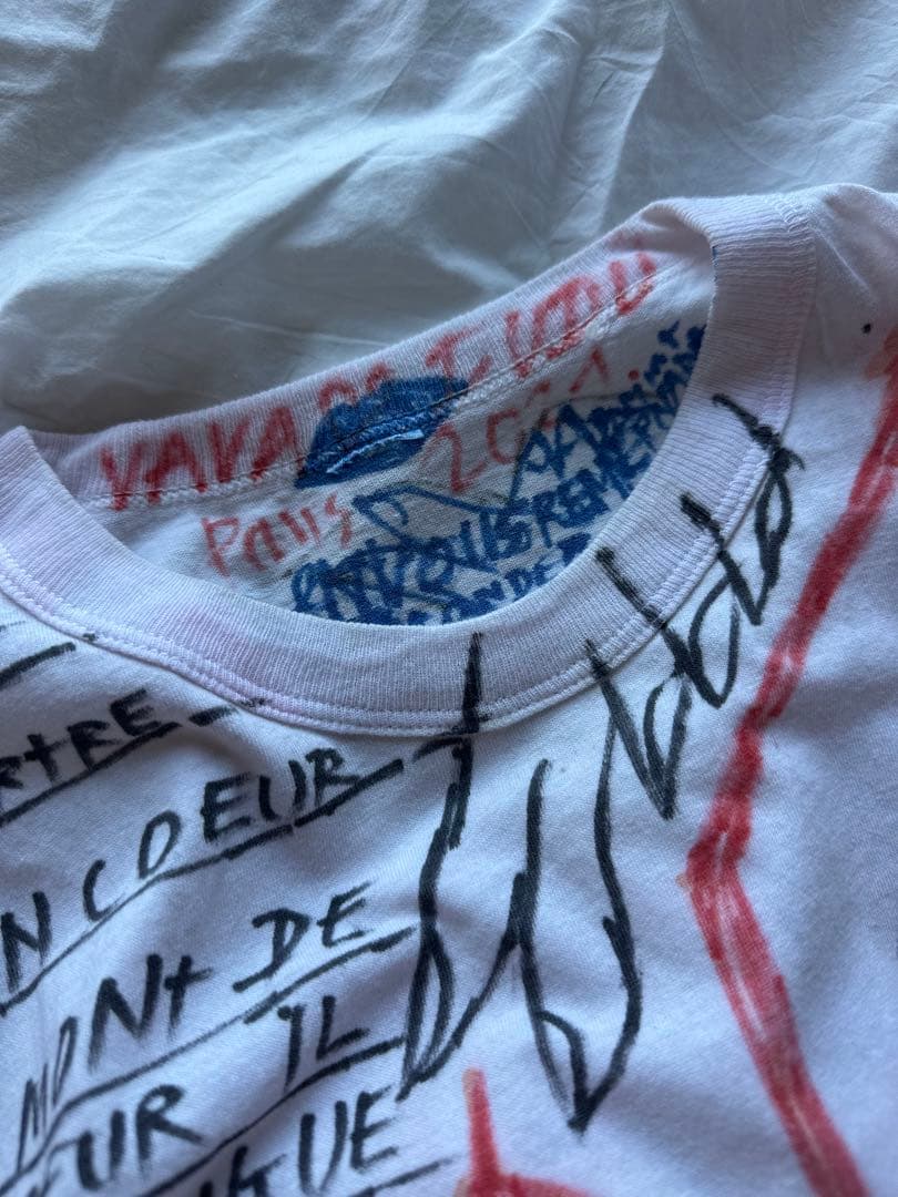 最終値下げ！Vava Dudu ハンドペイントTシャツ