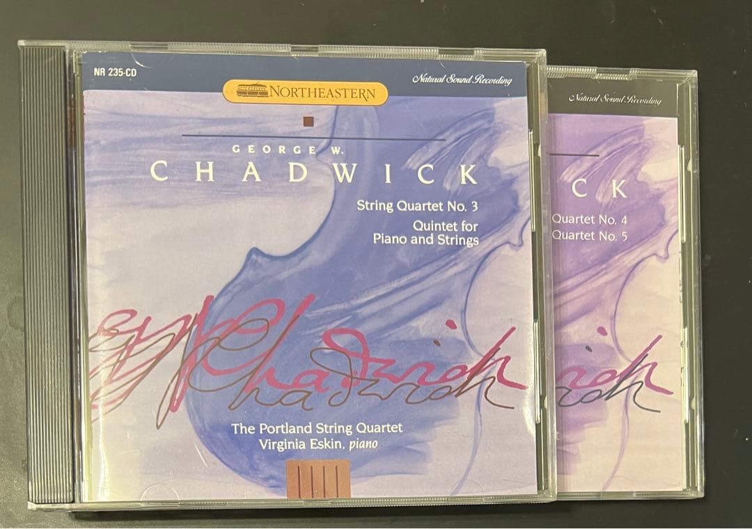 <レア>チャドウィック　弦楽四重奏曲集　３枚