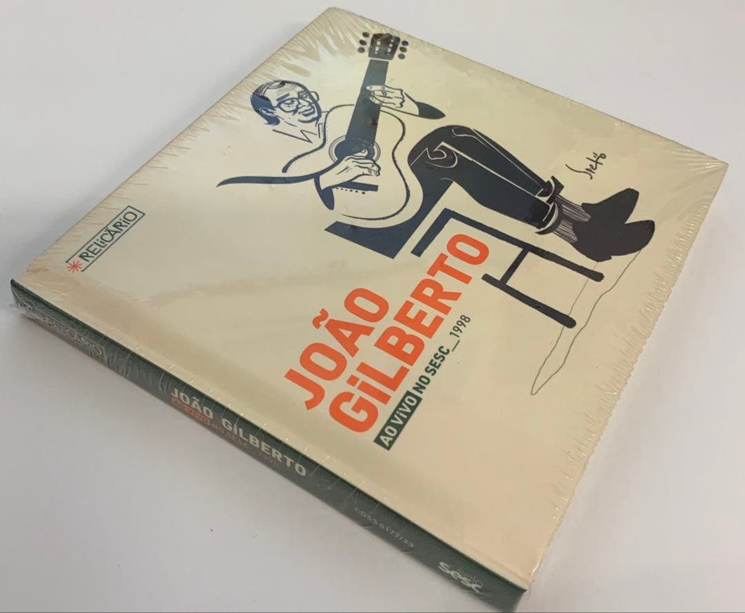 未開封品 JOAO GILBERTO/AO VIVO NO SESC 1998
