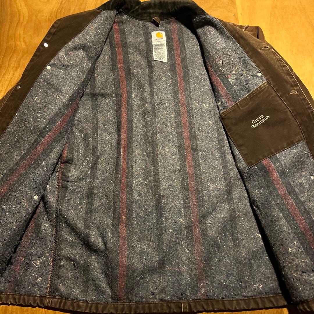 Y*u様 Carhartt ミシガンチョアコート DKB XL 刺繍 フェード