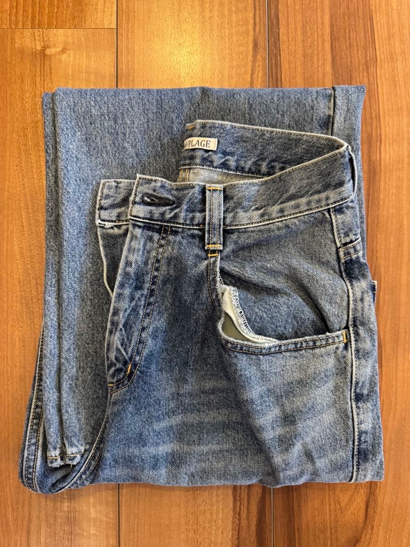 plage RIAM WIDE DENIM re.2 36サイズ