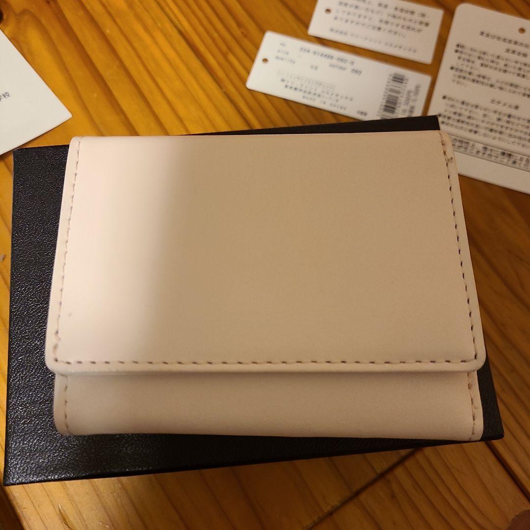 MARY QUANTマリークワント ハートインサイドミニウォレット折財布　箱あり