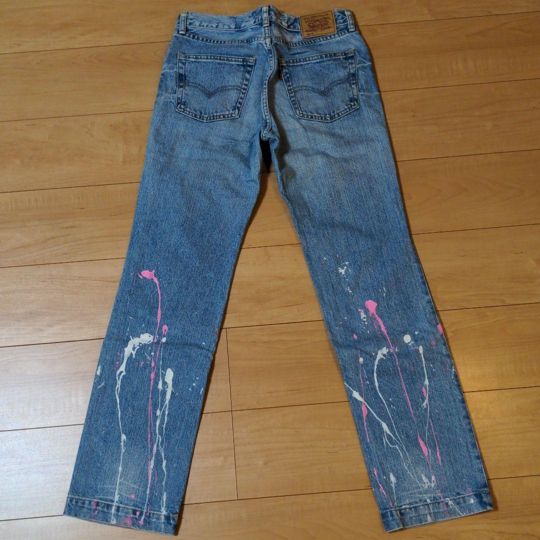 リーバイス　Levi's × BEAMSBOY　ペイントジーンズ