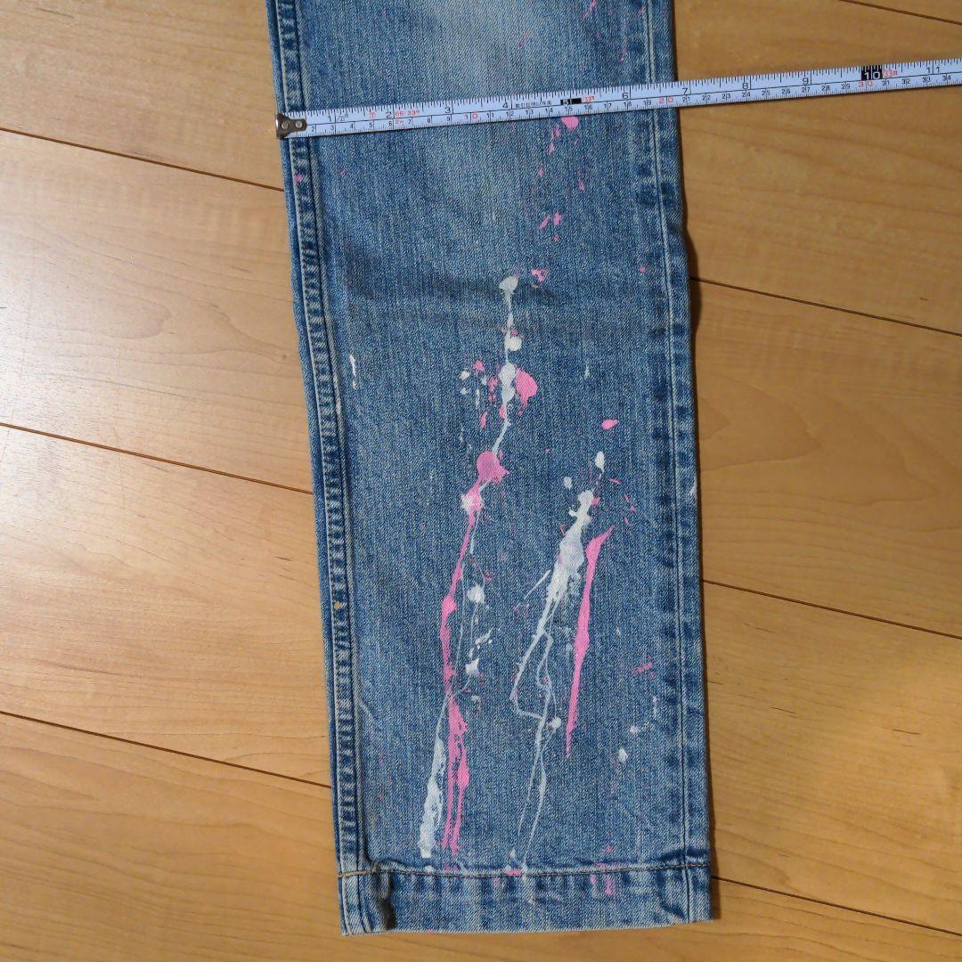 リーバイス　Levi's × BEAMSBOY　ペイントジーンズ