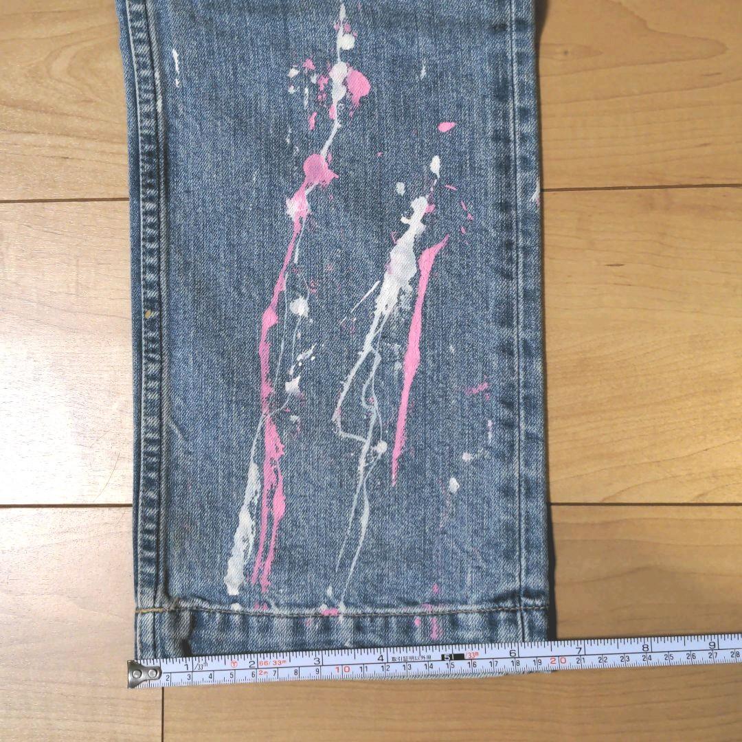リーバイス　Levi's × BEAMSBOY　ペイントジーンズ