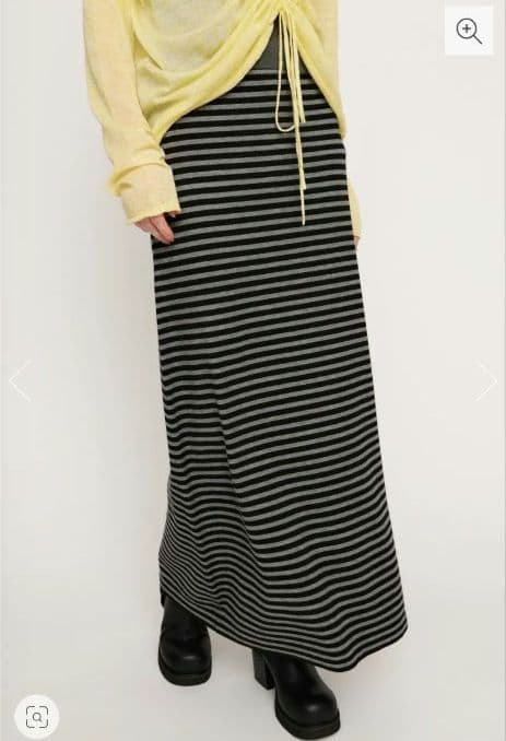 新品未使用タグ付き☆SLY　RELAXY KNIT LONG スカート