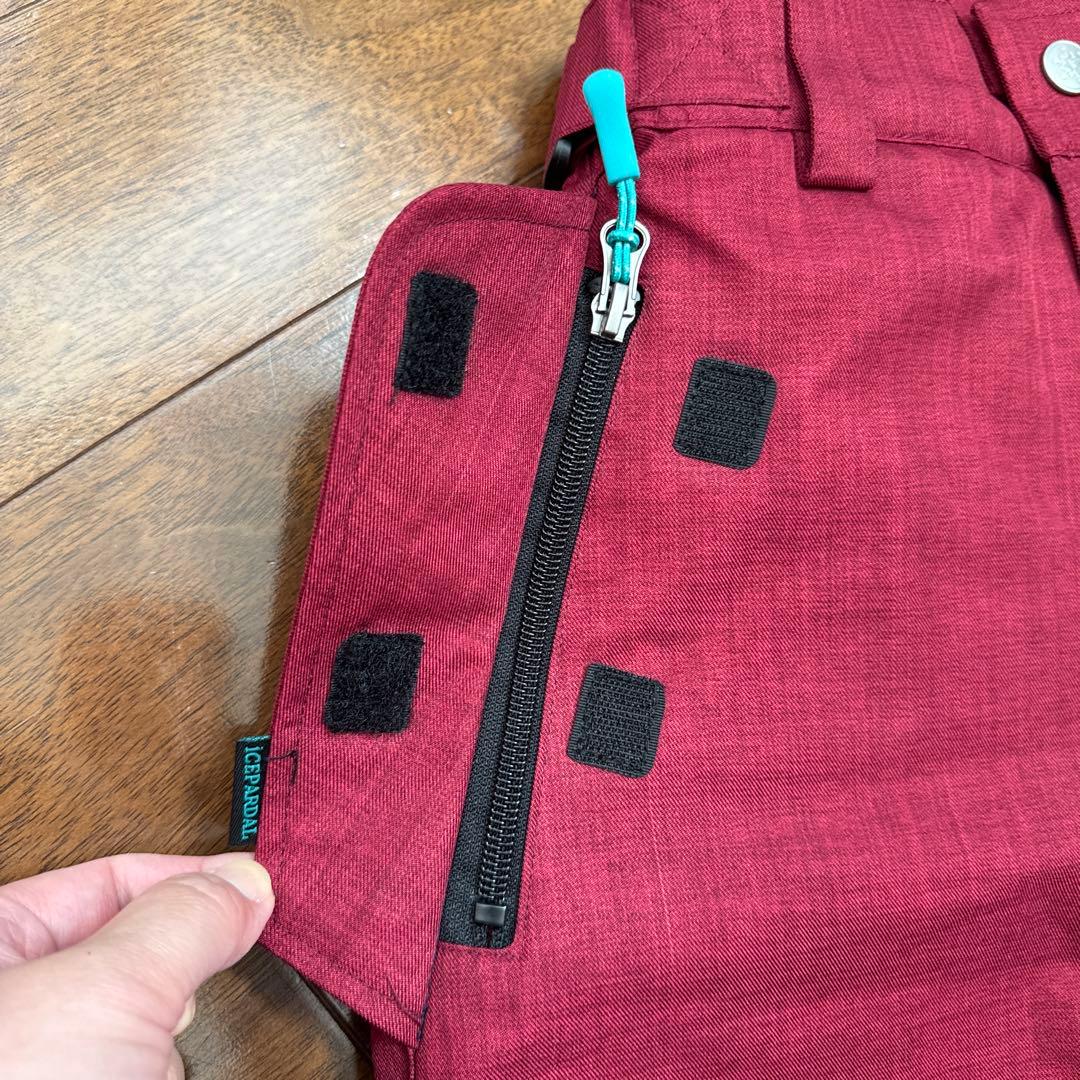 ROXY(上)＋iCEPARDAL(下) スノーボードウェア上下セット140